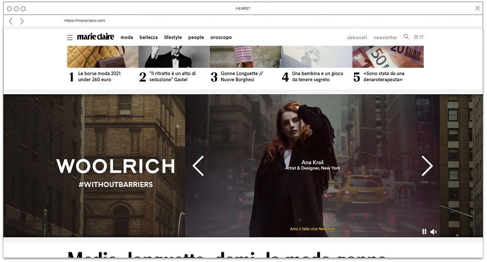WOOLRICH FOTO COPERTINA WOOLRICH FOTO COPERTINA